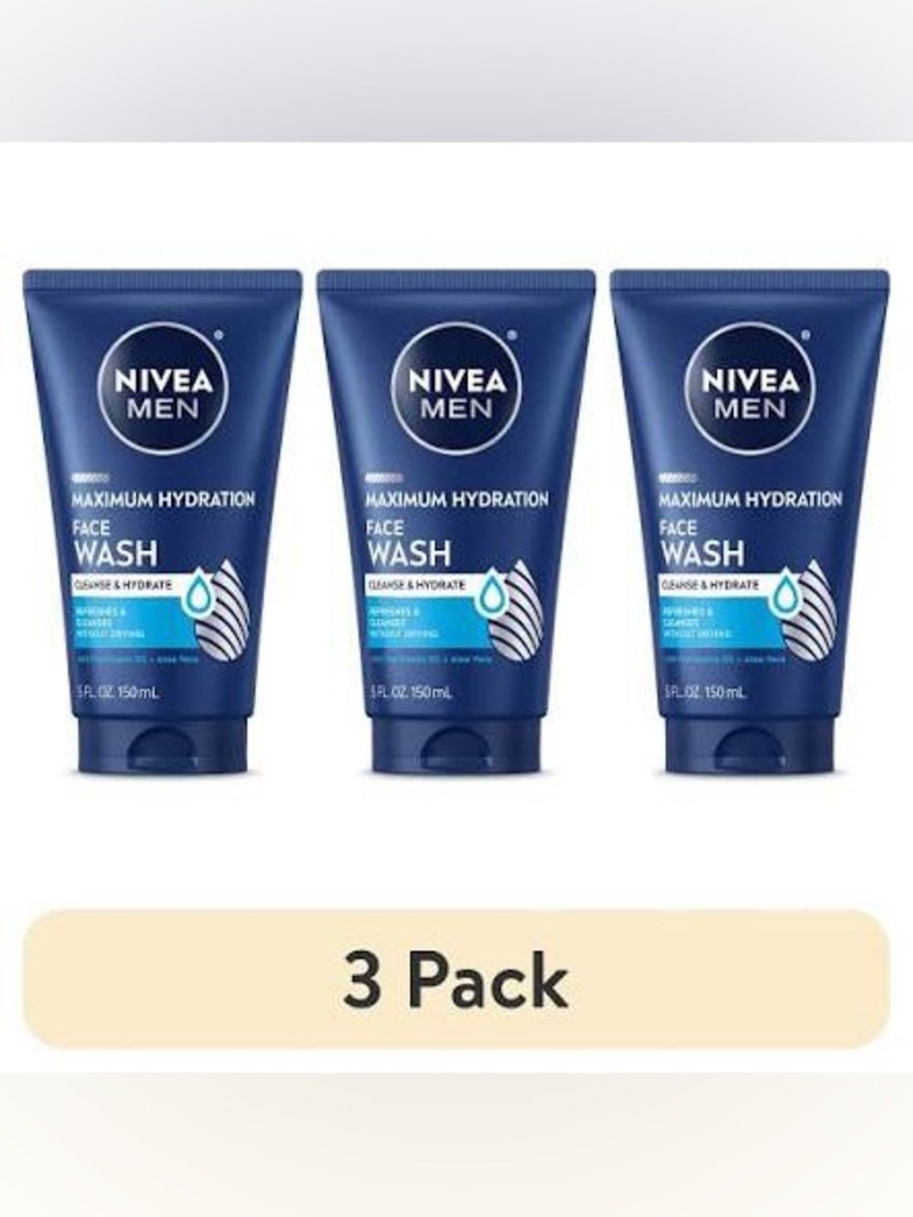 NIVEA Men Face Wash (3 Pack) - NEW